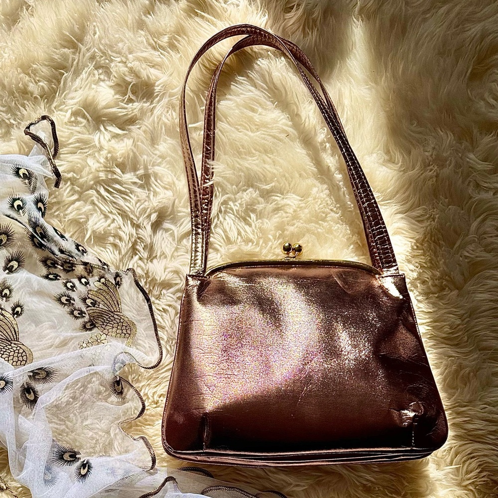 Vintage Bronze Handbag, 1970’s